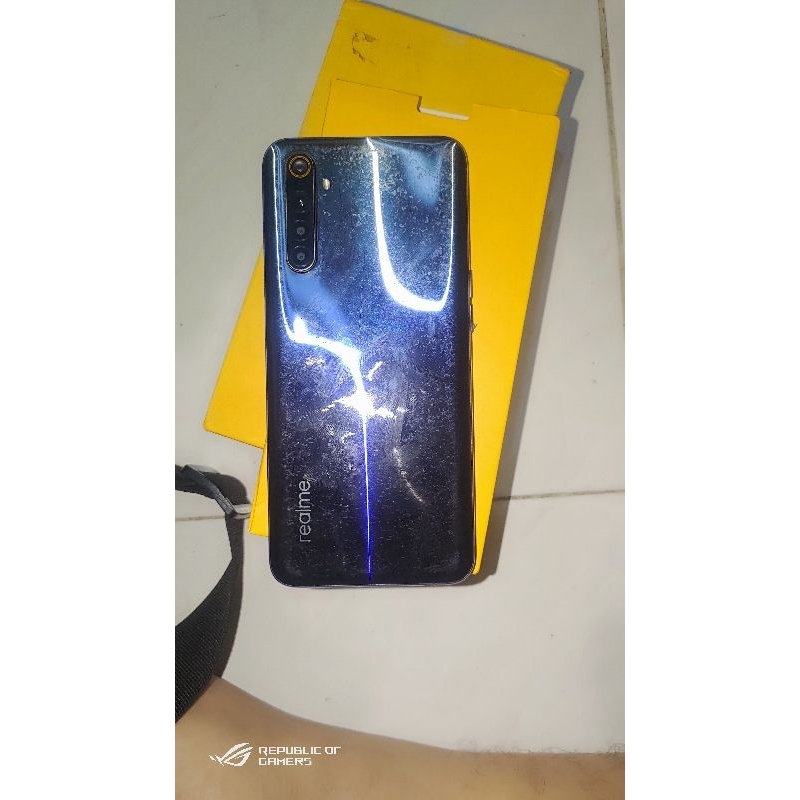 Hp Realme 6 8/128 Fullset second ex pribadi