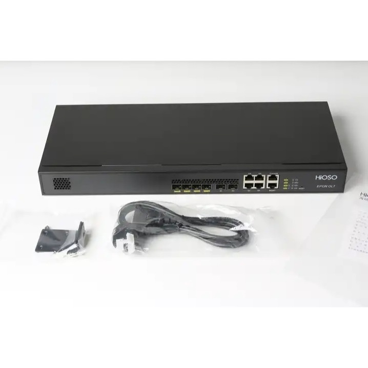 OLT HIOSO HA7304V ACDC OLT EPON 4PON HIOSO HA7304V DualPower olt 4pon epon HIOSO HA7304V ACDC