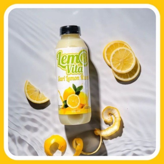 

ZO45 Lemon Vita Sari Lemon Murni 250ml ✹Stock Banyak