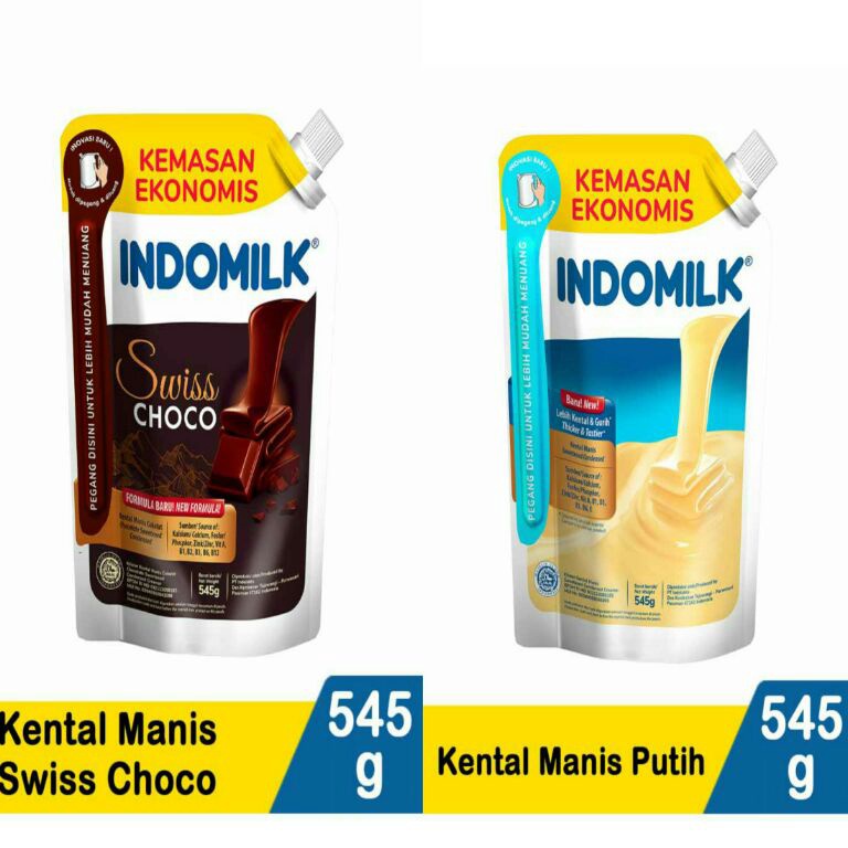 

INDOMILK Kental Manis Pouch 545g EXP TAHUN 2024 58