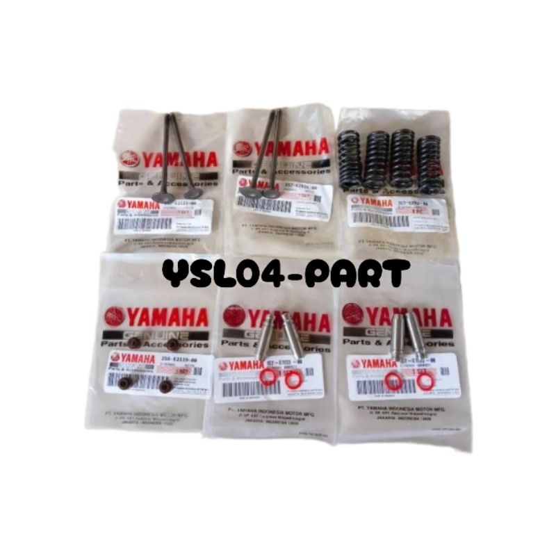 PAKET 4 BARANG KLEP SET SIL KLEP BTOL KLEP PER VIXION OLD VIXION NEW JUPITER MX ORI
