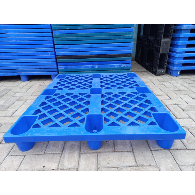 Pallet Plastik / Palet Plastik 100x120x14 Second