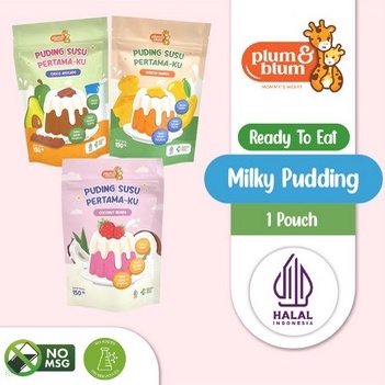

Re4dy Stock Plum & Blum Silky Pudding Buah-buahan / Snack Mpasi - 150 gram Must Buy