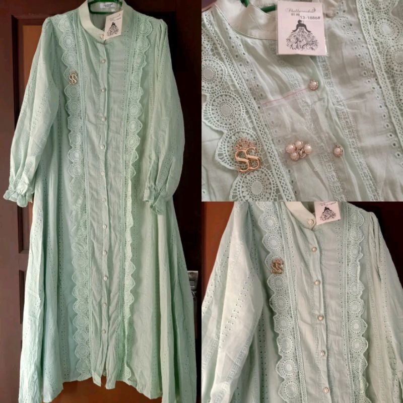 shellasaukia dress brokat import