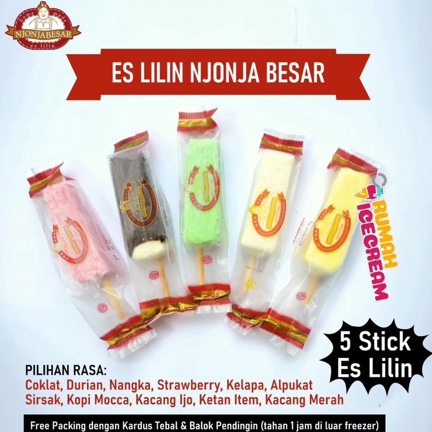 

CBBM0272 COD Ice / Es Lilin Aneka Rasa Njonja Besar 5 Stick