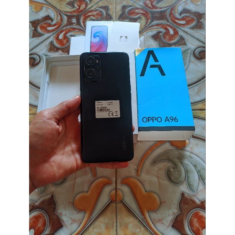 oppo A96 Ram 8/256 fullset original (second)