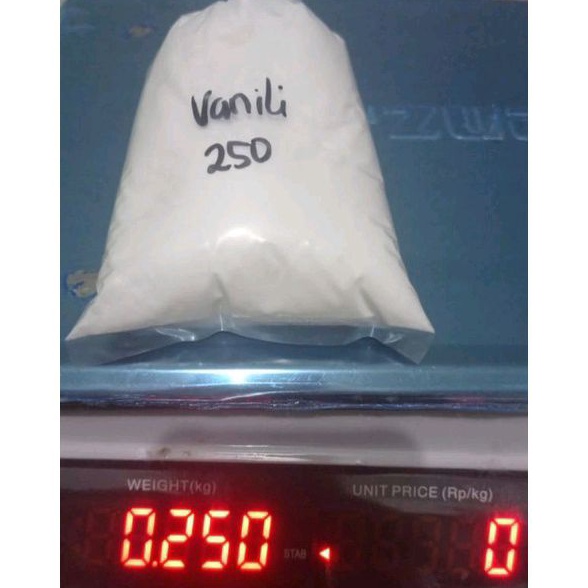 

☍ Vanili bubuk super wangi 250gr 7047