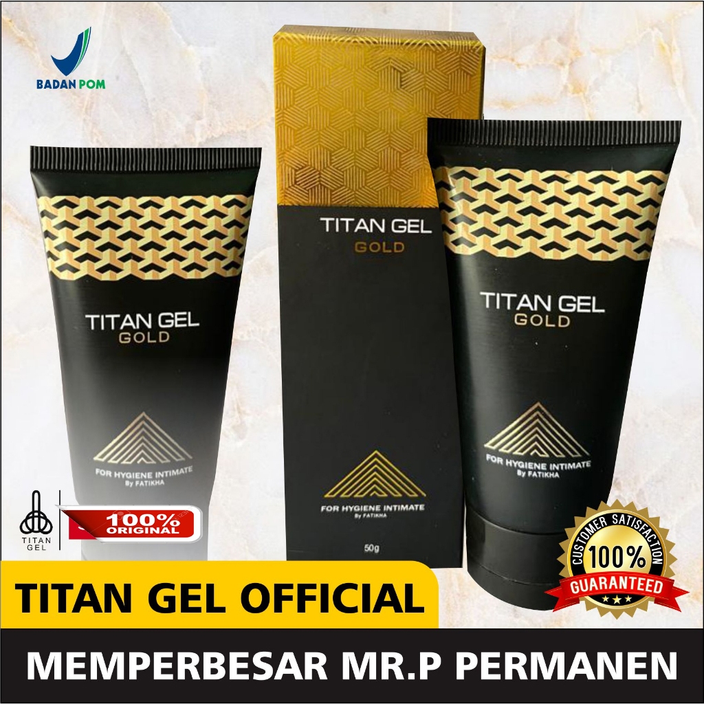Free Member - DAPAT 2 TITAN GEL GOLD OBAT OLES PRIA ORIGINAL BPOM ASLI