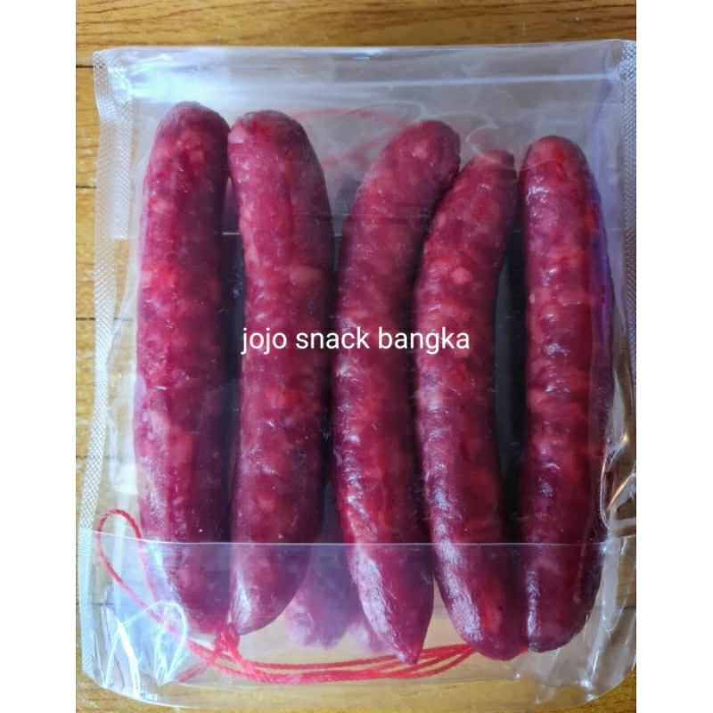 

SOSIS BABI BANGKA / LAPCHIONG BANGKA / LAPCHONG BANGKA 1KG ASLI BABI BANGKA