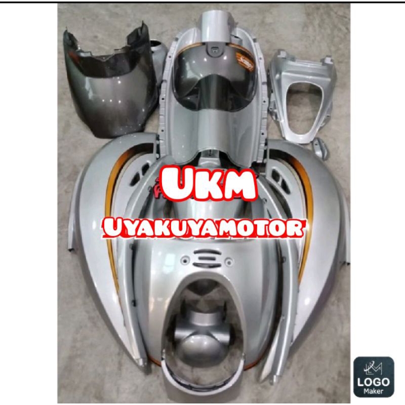 cover body halus scoopy karbu 2010-2012