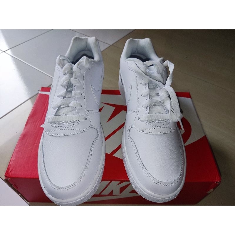 Sepatu NIKE Ebernon Low White ORIGINAL