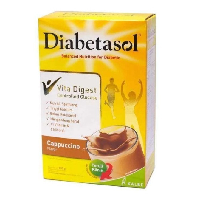 

Diabetasol Vita Digest rasa cappucino 170 gram