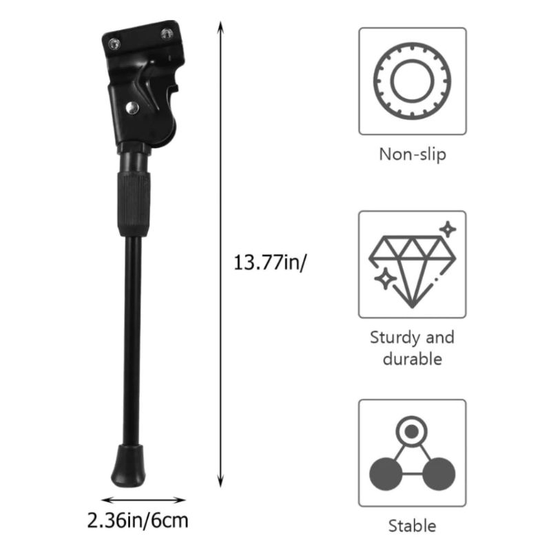 Standar Parkir Samping Sepeda Kickstand Ukuran 26 Inch Standar Sepeda Gunung MTB