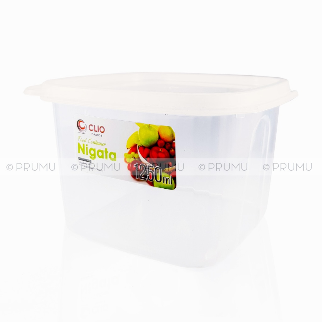 Grosir Toples Plastik 1250ml - Food Container - Wadah Makanan - Sealware - Toples Makanan - Nigata