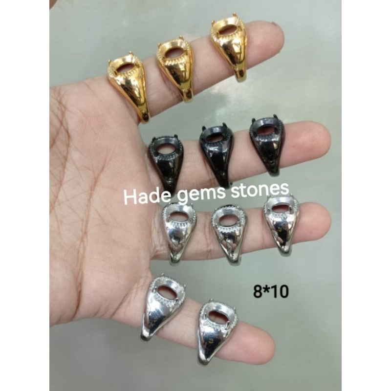 RING EMBAN TITANIUM SUPER MODEL GIGI DIM 8X10