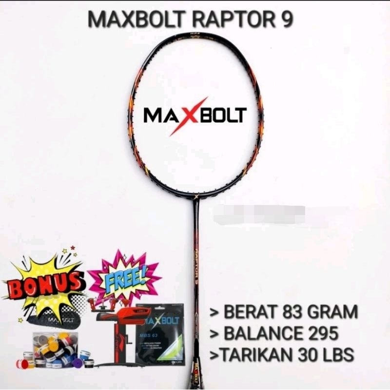 Raket Badminton Maxbolt Original