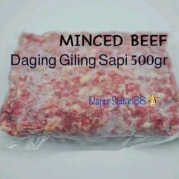 

MINCED BEEF 500gr Daging Sapi Giling Cincang