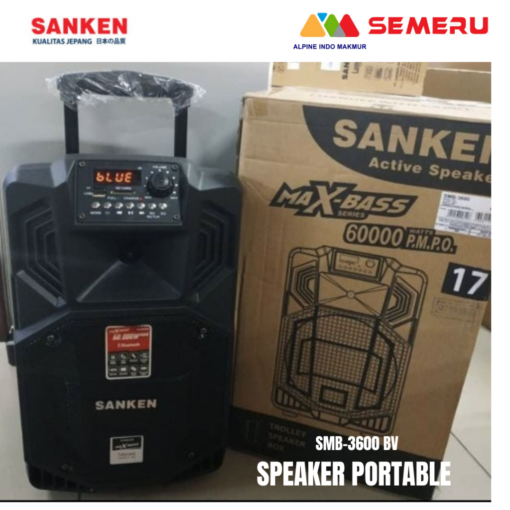 SANKEN SPEAKER PORTABLE SMB-3600 BV