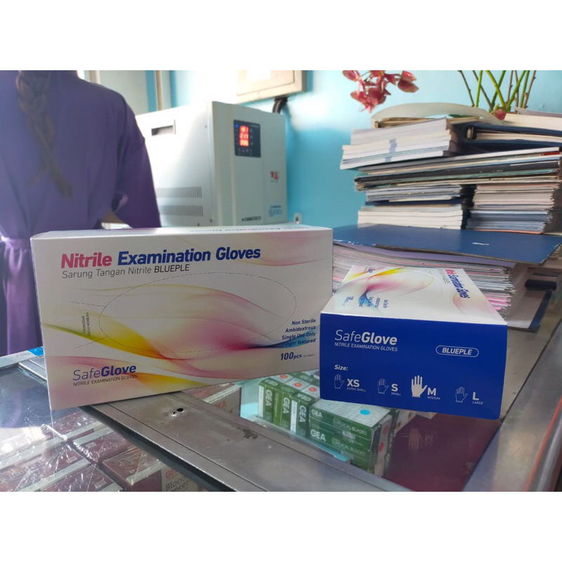 Safeglove Nitrile Blue