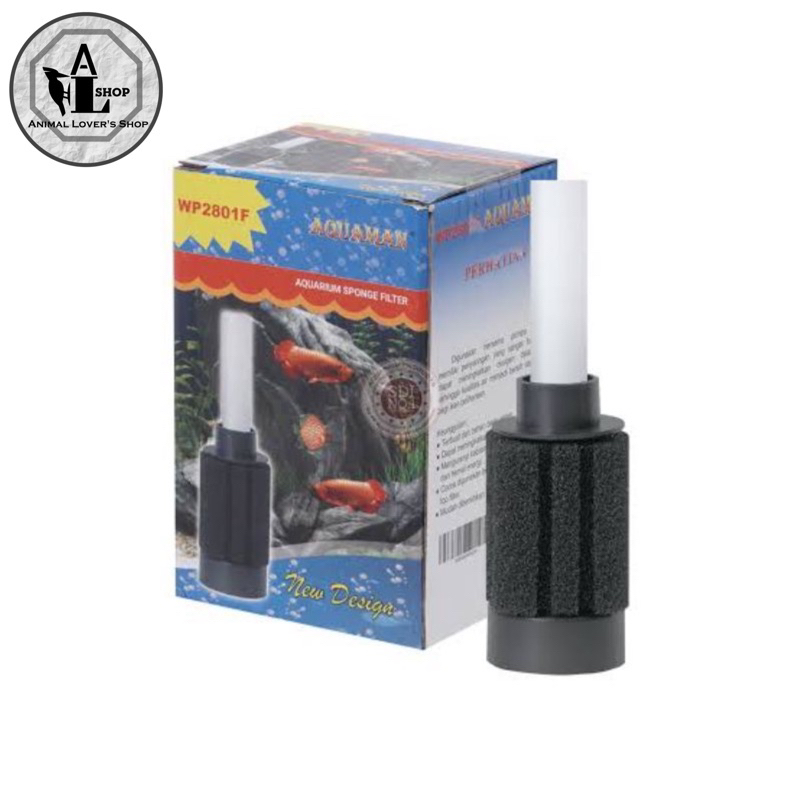 Filter Aquarium sponge biofom mini merek random