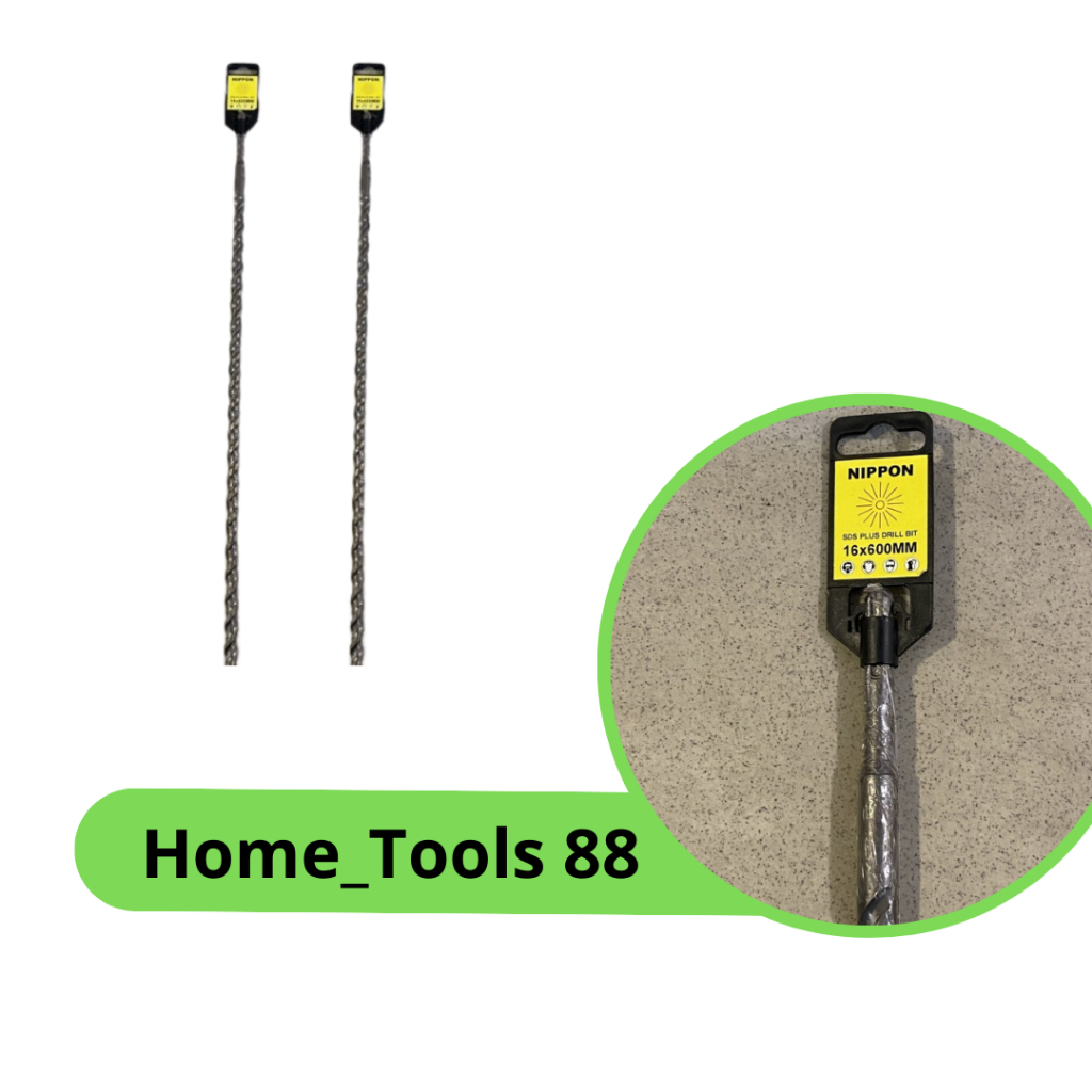 Mata Bor Beton SDS M16 x 460mm NIPPON SDS Plus Pro Masonry Drill Japan