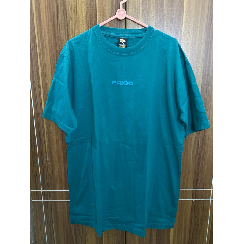 Kaos Erigo Hijau preloved