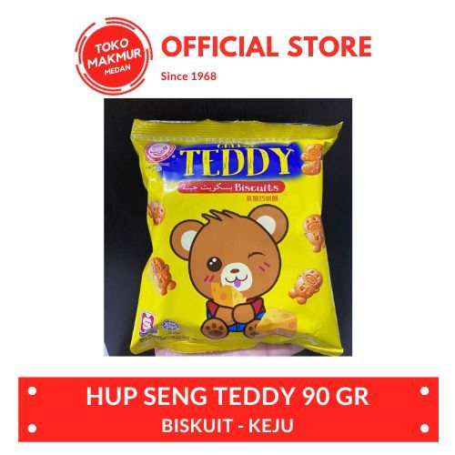 

HUP SENG TEDDY BISKUIT CHEESE 90 GR