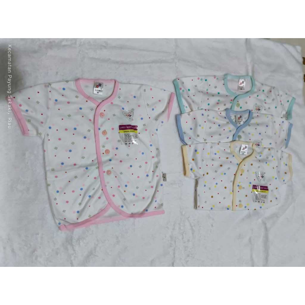 BIG SALE CUCI GUDANG Baju Pendek/Celana Pendek Libby/Miyo Motif Polkadot SML
