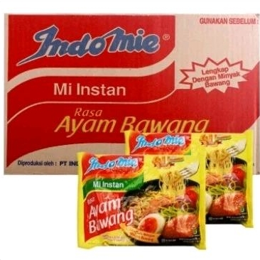 

Indomie Ayam Bawang 1 dus isi 40
