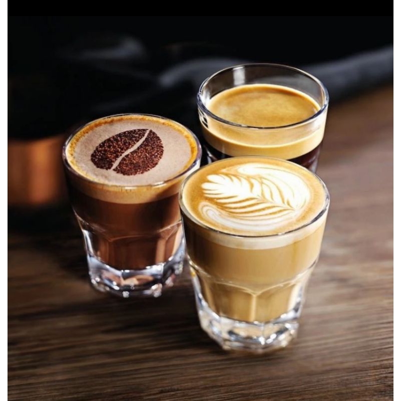 Gelas server V60 Server kopi Gelas latte Gelas cappucino Cangkir latte Cangkir kopi 180 ml