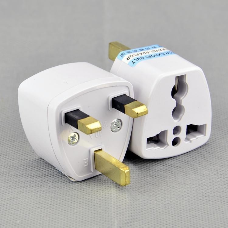 Colokan Steker Kaki 3 gepeng Travel Adaptor Singapore Malaysia Umroh