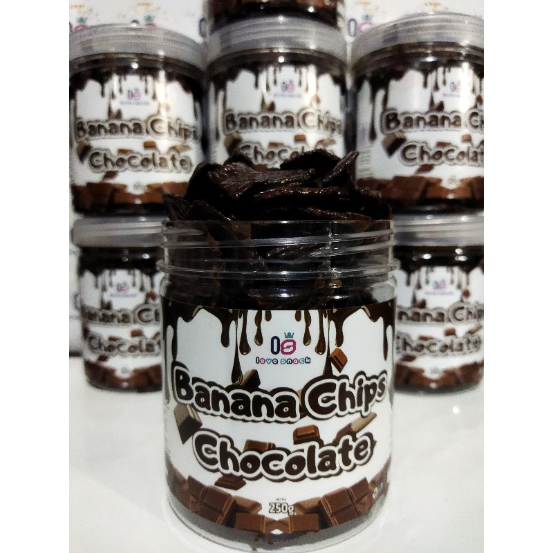 

Keripik Pisang Coklat/Matcha/Tiramisu 250g Net Weight | LOVE SNACK