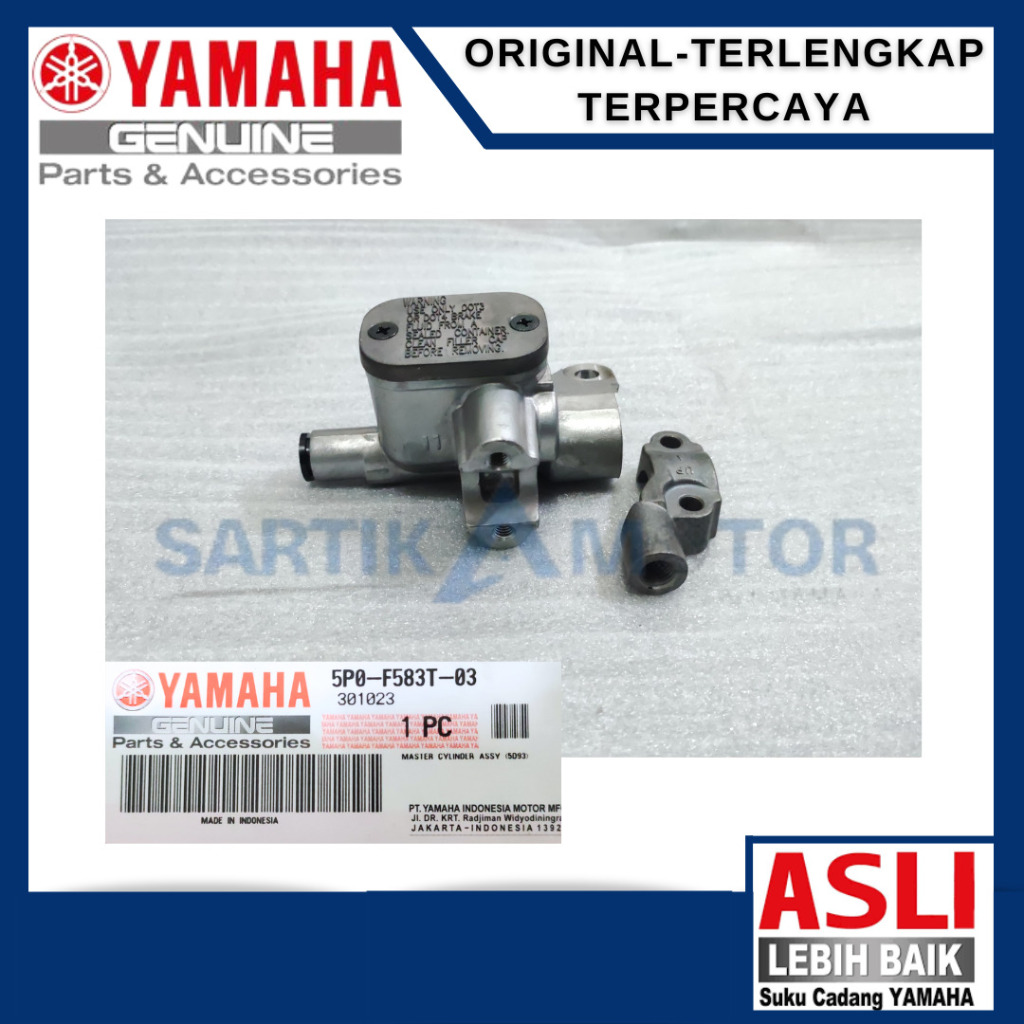 Master Cylinder Assy Master Rem Atas Yamaha ( 5P0-F583T-03 ) 100% ORIGINAL Yamaha