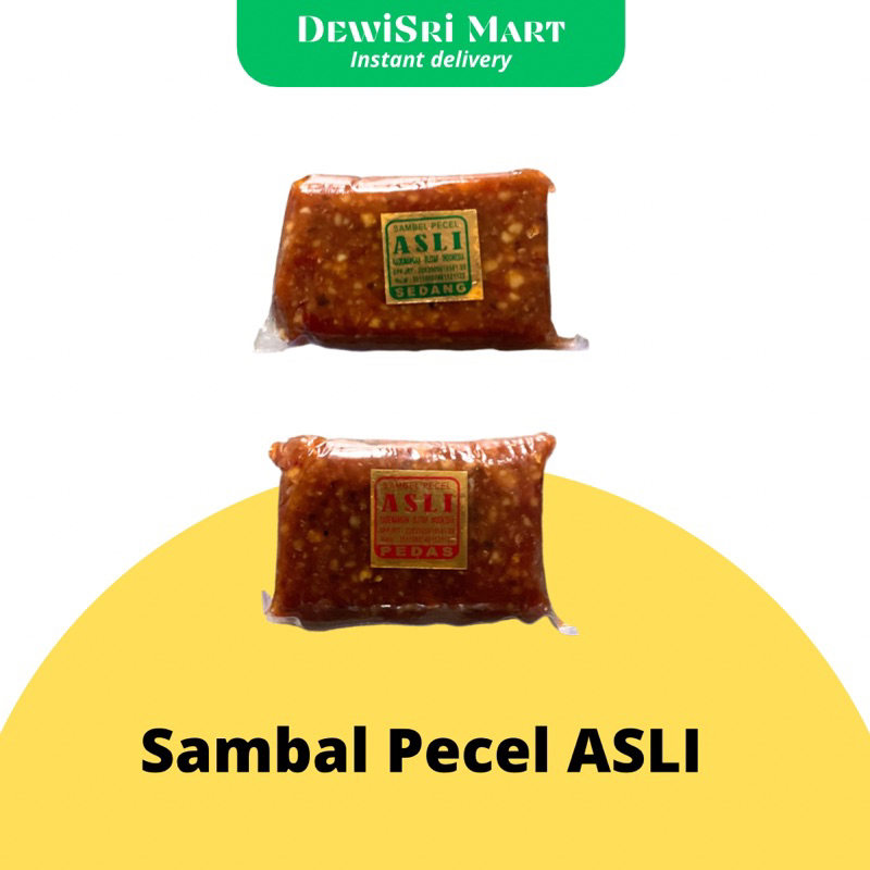 

Sambal Pecel Asli Uk Kecil - Dewi Sri Mart