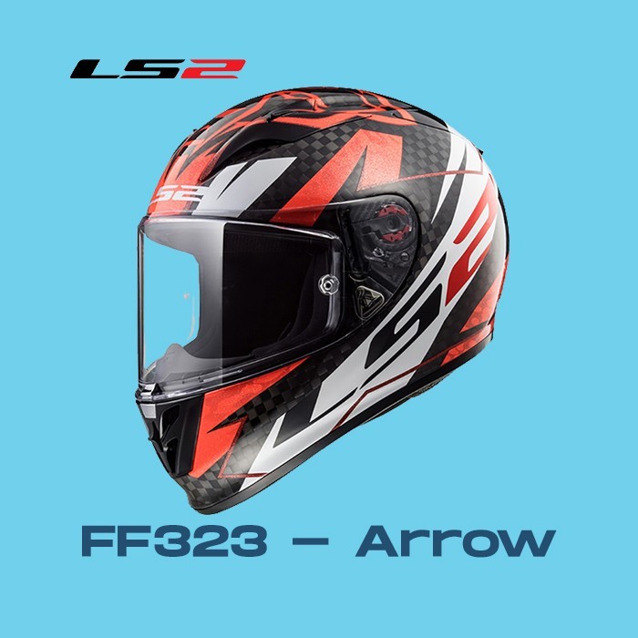 Helm LS2 FF323 Arrow C Evo Carbon Loris Baz