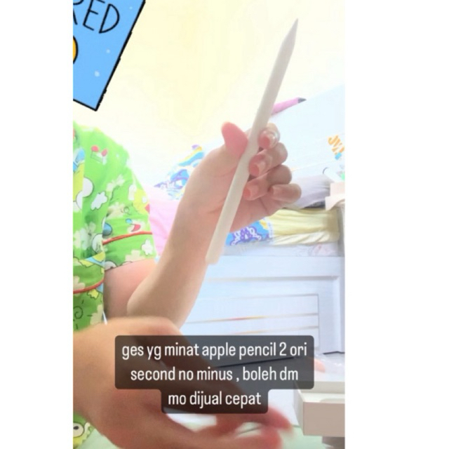 Apple pencil 2 second