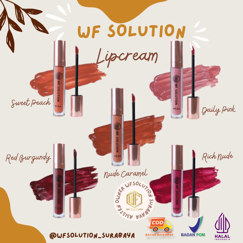 Lipcream WF solution