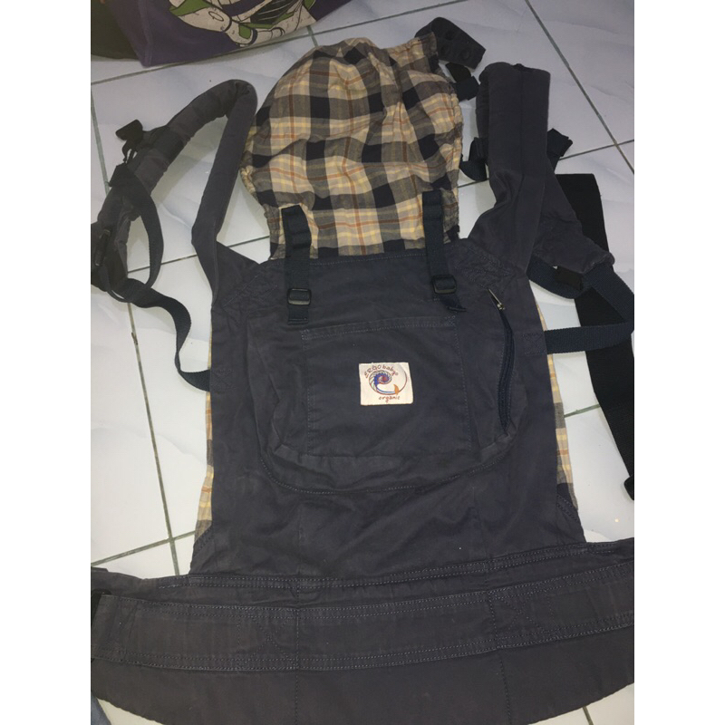 Ergobaby organic warna navy