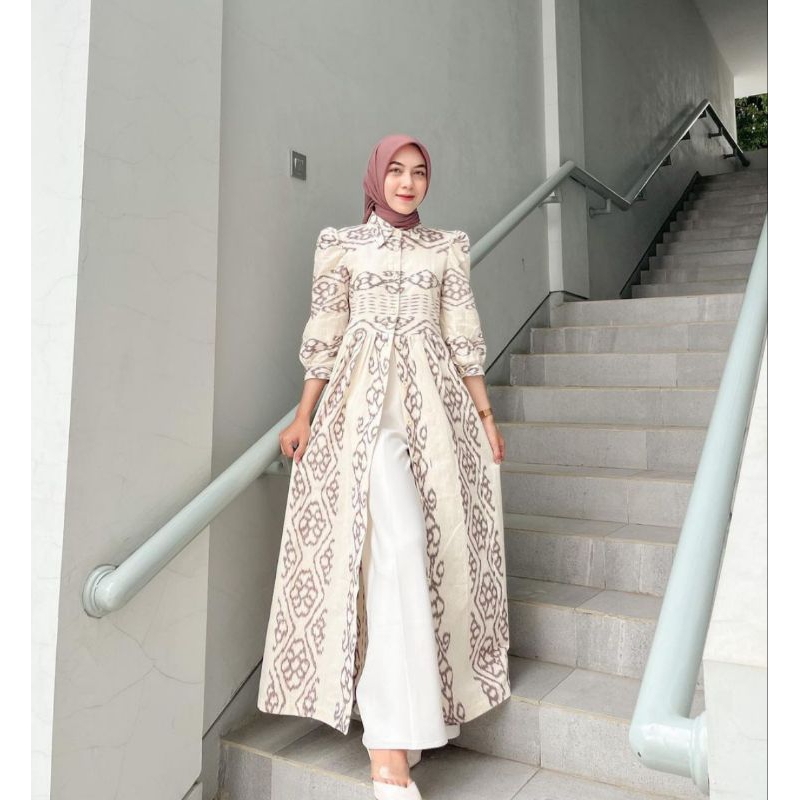 GAMIS TENUN TERMURAH/GAMIS TENUN TERBARU/GAMIS TENUN MODEREN