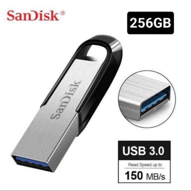 Flashdisk USB 3.0 256GB Sandisk CZ73 Flash Disk 256 GB ORIGINAL