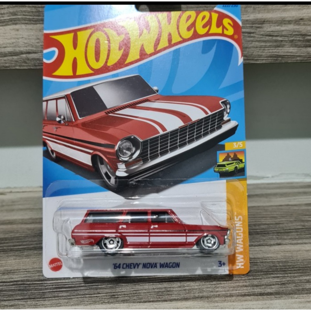 HOTWHEELS Chevy nova wagon