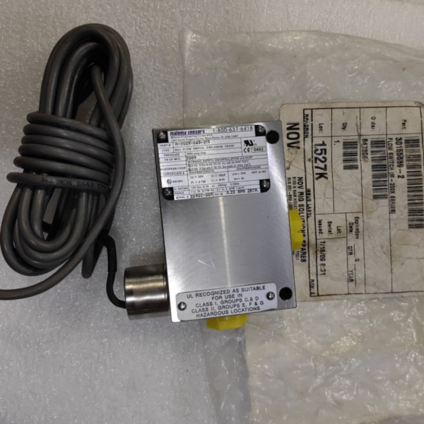 

Promo Malema Sensor M-200X-S43-013 Ex-proof Adjustable Flow Switches 3000PSI Limited