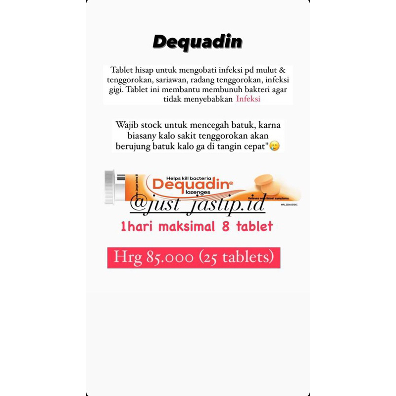 

Dequadin (PO PENANG)