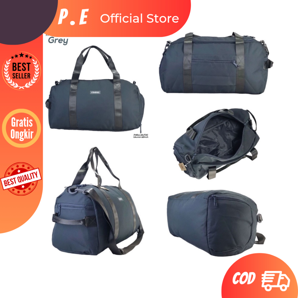 Travel Bag - Tas Pakaian Jinjing - Tas gym - Tas Olahraga - Duffle Bag T020