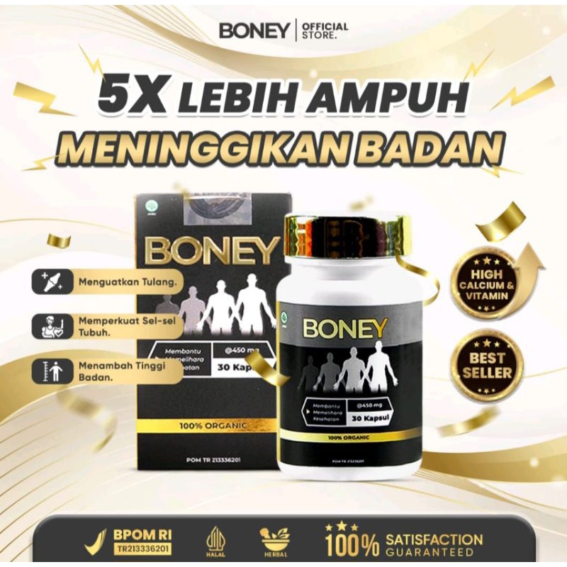 BONEY KAPSUL PENINGGI BADAN HERBAL