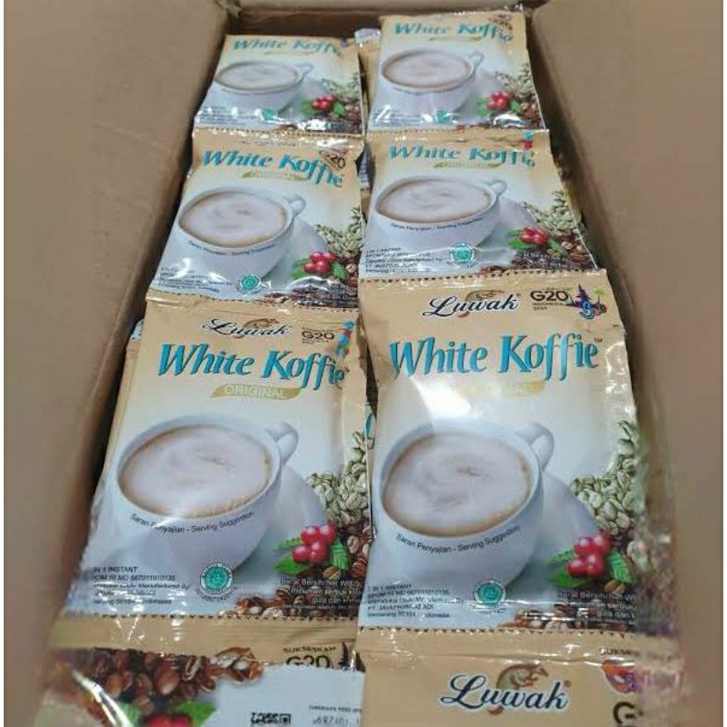 

Luwak White Coffee (1 renceng isi 10 sachet)