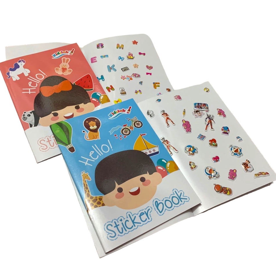 

Mainan BUKU STIKER KOLEKSI ￼Buku Stiker Anak TEBAL MURAH / Album Stiker / Buku Koleksi Stiker / Buku Sticker Anak / Mainan Edukasi [EDUKASI]