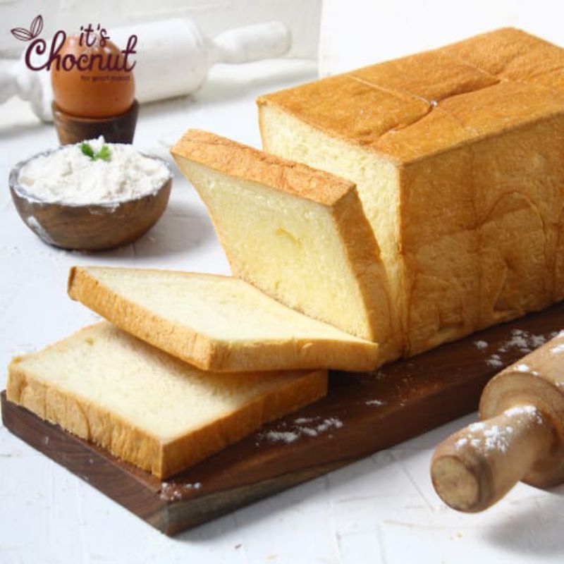 

It's Chocnut - Roti Tawar Tertutup Reguler Murah Isi Banyak White Toast Bread Fresh From The Oven