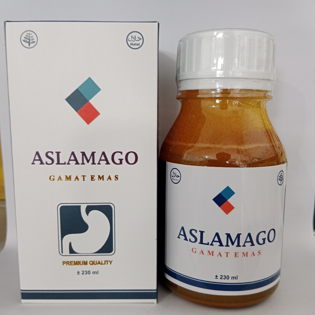 Madu Maag Aslamago gamat emas 350 gr obat asam lambung maag kronis gerd