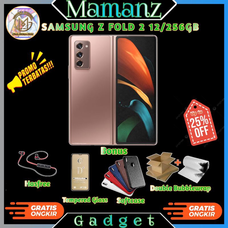 Samsung Galaxy Z Fold 2 12/256GB Fullset ex Resmi murah